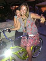 Ashley Teplin wins the Cruiser bike